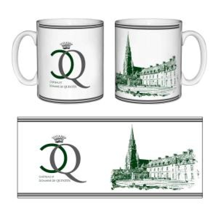 Mug blanc Ch&acirc;teau de Quintin Blanc Taille unique