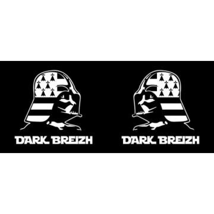 Mug blanc Dark Breizh Blanc Taille unique