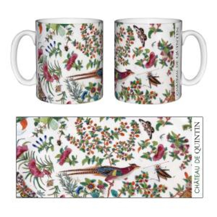 Mug blanc Décor Château de Quintin Blanc Taille unique