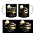 Mug blanc Dragon Au Clair de Lune Blanc Taille unique