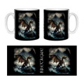 Mug blanc Dragon Montagne Bretagne Blanc Taille unique
