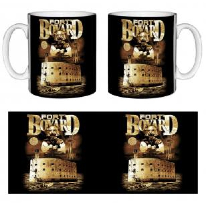 Mug blanc Gardien Fort Boyard Version Or Fort Boyard Blanc Taille unique