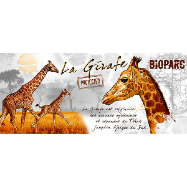 Mug blanc Girafe Bioparc Blanc Taille unique