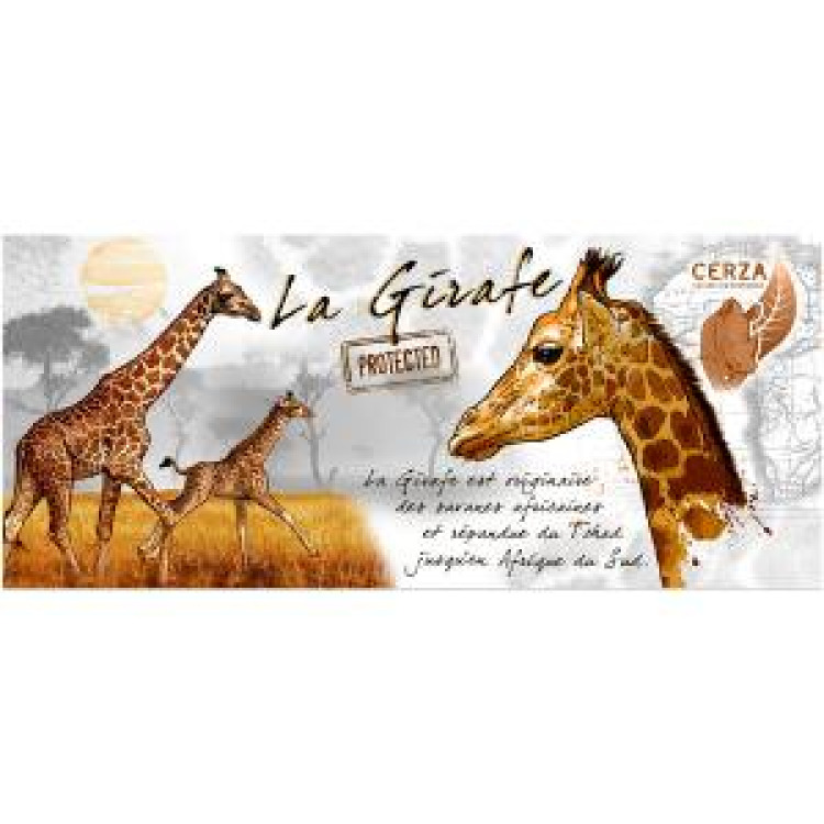 Mug blanc Girafe Zoo de Cerza Blanc Taille unique