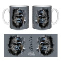 Mug blanc Gorille Native Tribes Vallée des Singes Blanc Taille unique