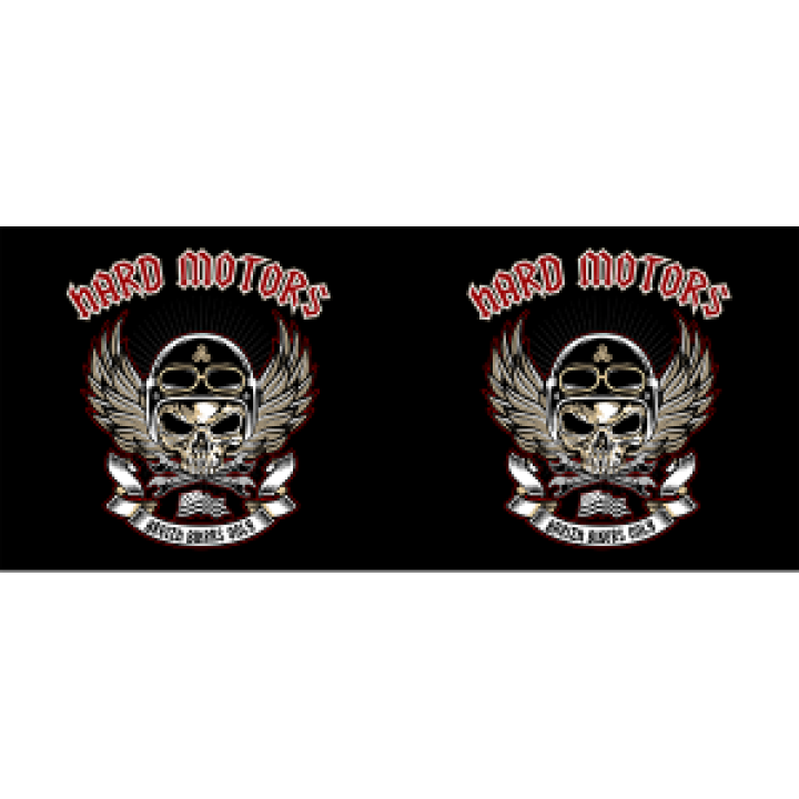 Mug blanc Hard Motors Biker Blanc Taille unique