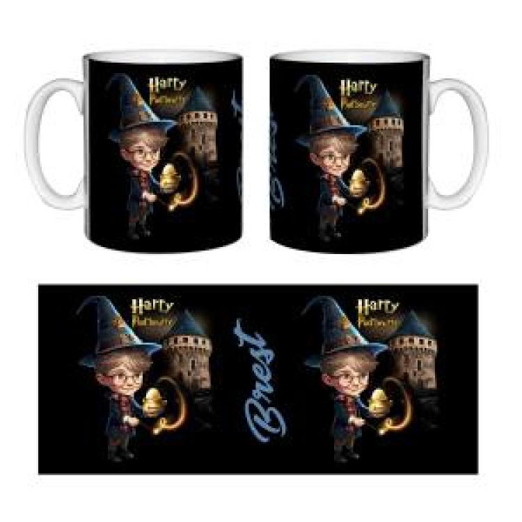 Mug blanc Harry Pod' Beurre Brest + la Tour Tanguy Blanc Taille unique