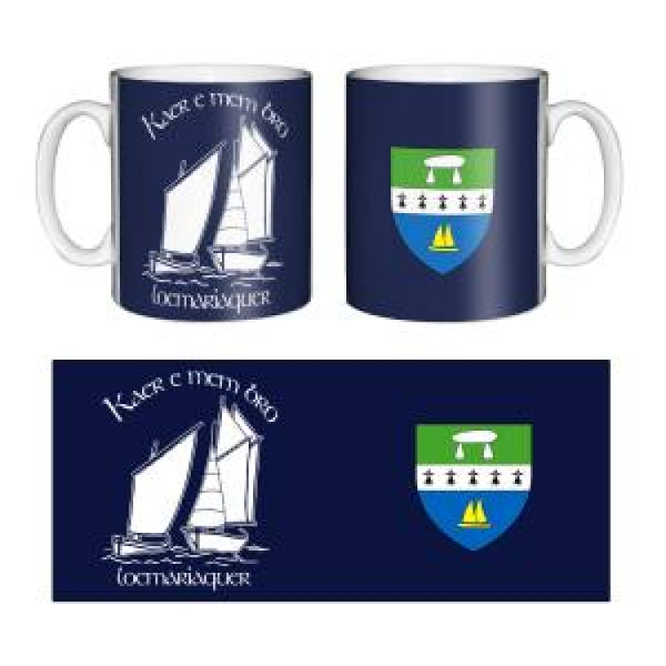 Mug blanc Kaer E Mem Bro Voiliers Blanc Taille unique