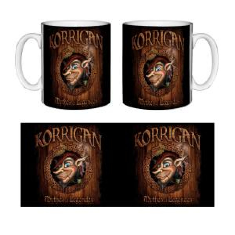 Mug blanc Korrigan Mythes et L&eacute;gendes Blanc Taille unique