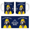 Mug blanc la Beee du Mont Saint Michel Blanc Taille unique