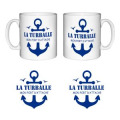Mug blanc La Turballe Mon Port D'attache Blanc Taille unique