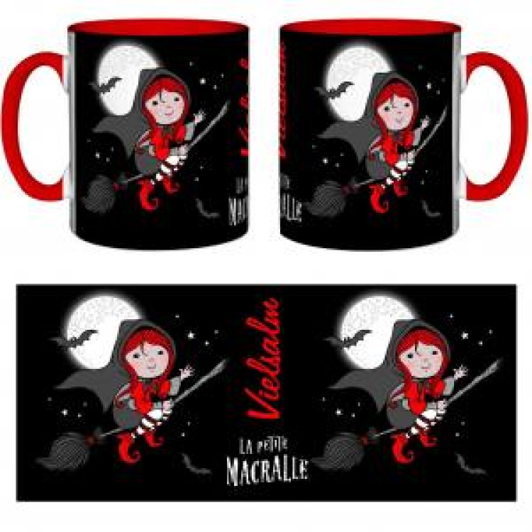 Mug blanc le Petite Macralle Vielsalm Blanc Taille unique