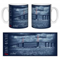 Mug blanc Le Pont de Saint Nazaire Blanc Taille unique