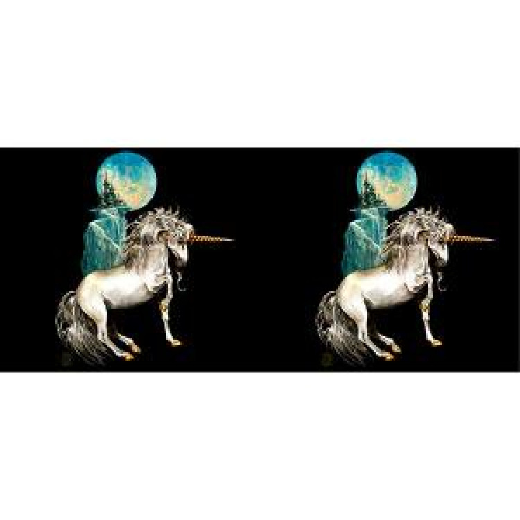 Mug blanc Licorne Blanc Taille unique