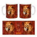 Mug blanc Lion Intemporel Bioparc Blanc Taille unique