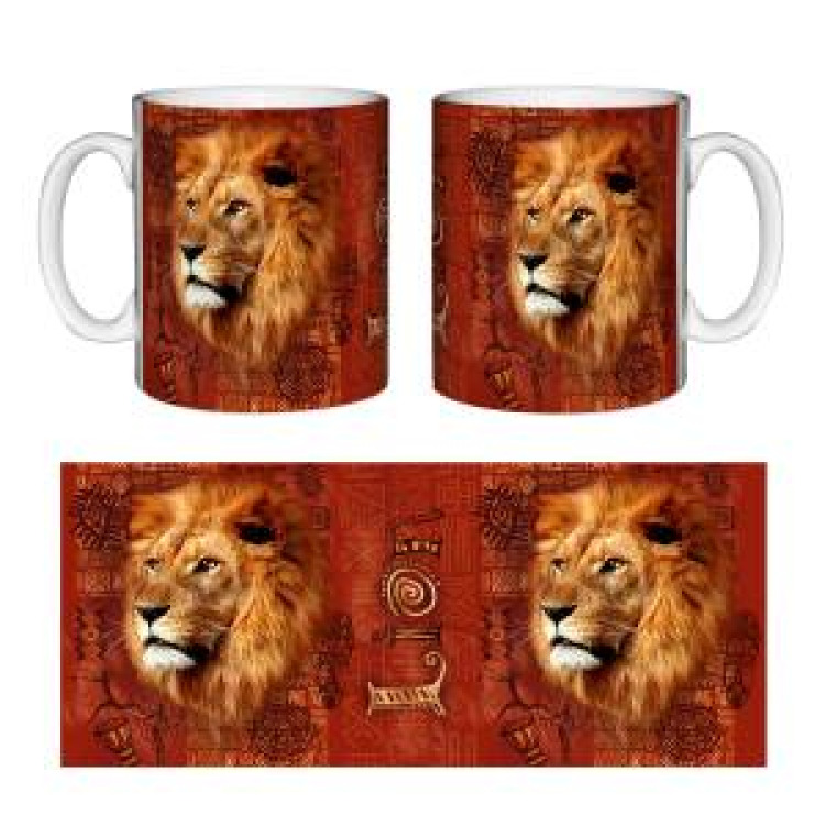 Mug blanc Lion Intemporel Blanc Taille unique