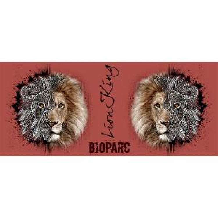 Mug blanc Lion Natives Tribes Bioparc Blanc Taille unique