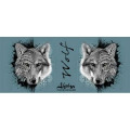 Mug blanc Loup Natives Tribes Alpha Parc Animalier Blanc Taille unique