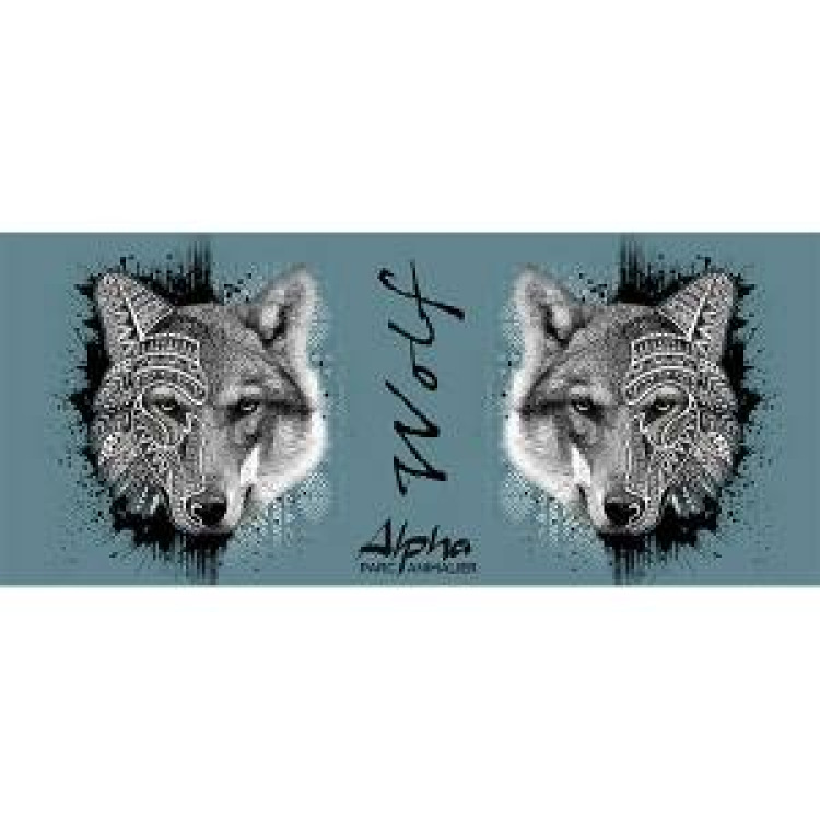 Mug blanc Loup Natives Tribes Alpha Parc Animalier Blanc Taille unique