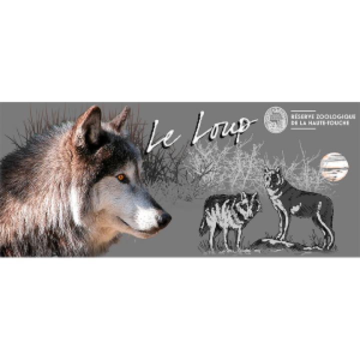 Mug blanc Loup Réserve de la Haute Touche Blanc Taille unique