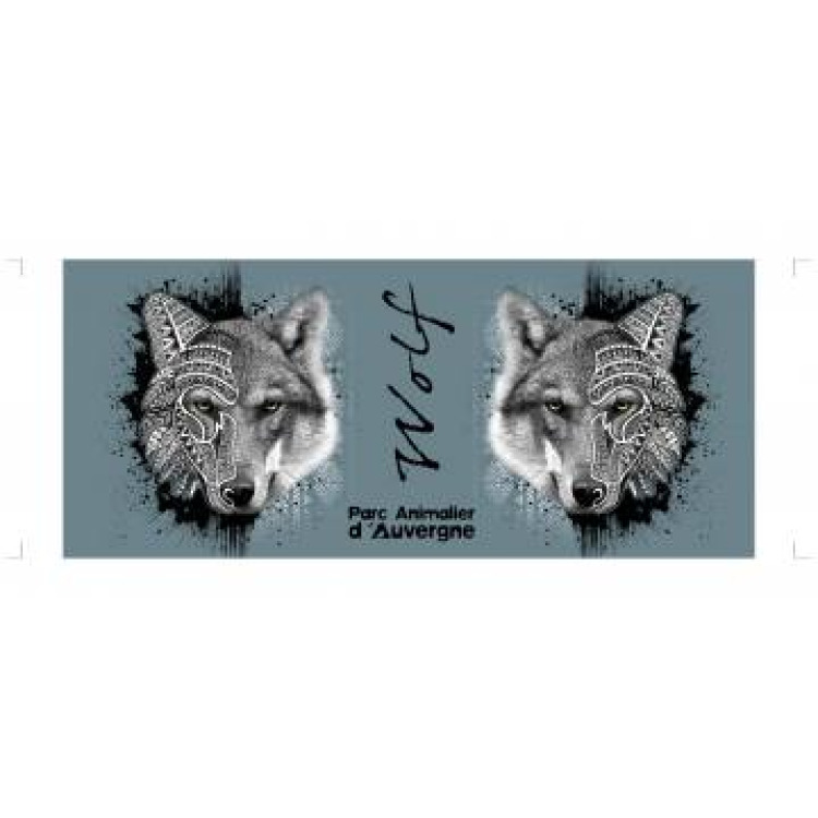 Mug blanc Loup Tribes Parc Animalier d’Auvergne Blanc Taille unique