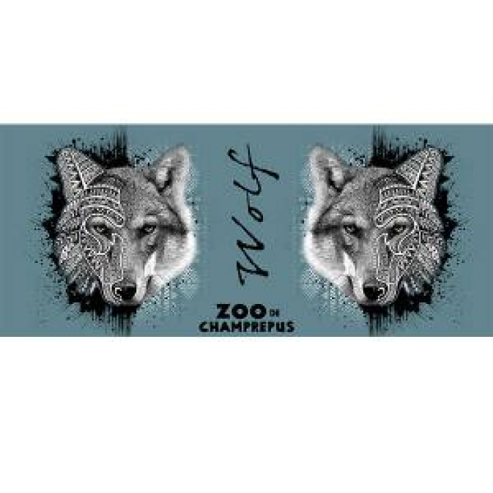 Mug blanc Loup Tribes Zoo de Champrepus Blanc Taille unique
