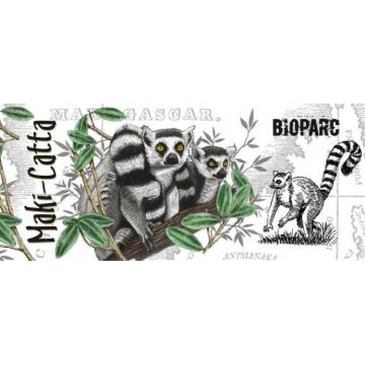 Mug blanc Maki Catta Bioparc Blanc Taille unique
