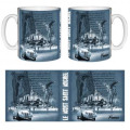 Mug blanc Mont Saint Michel + 2 CV Mont Saint Michel Blanc Taille unique