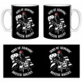 Mug blanc Motard Drapeau Sons of Armoric Blanc Taille unique