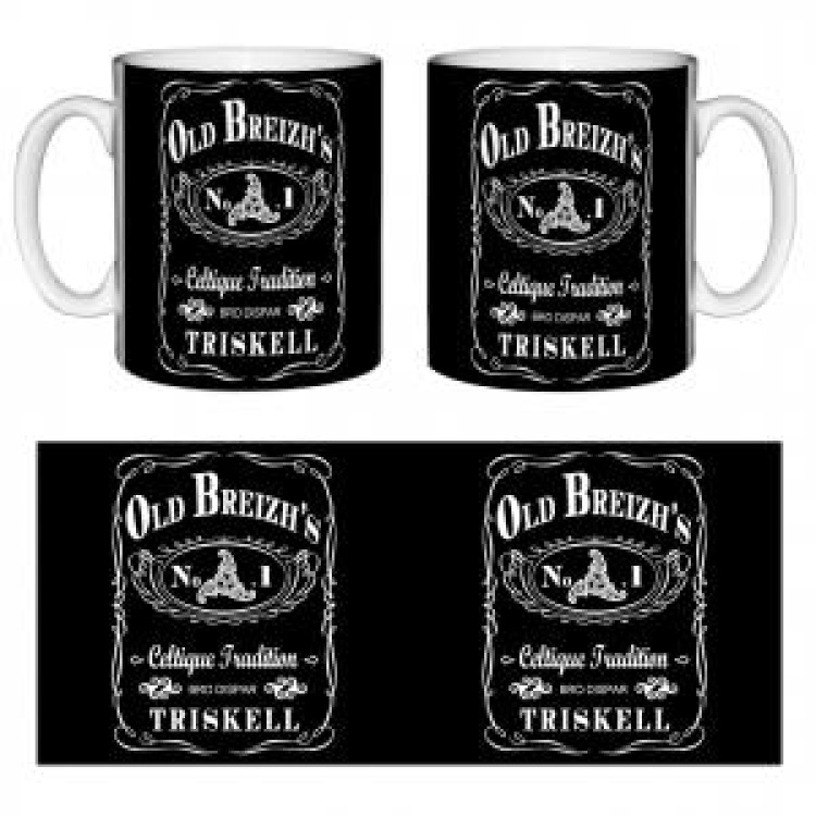 Mug blanc Old Breizh's Blanc Taille unique