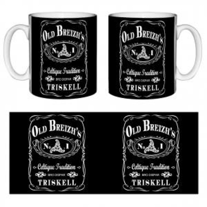 Mug blanc Old Breizhs Blanc Taille unique