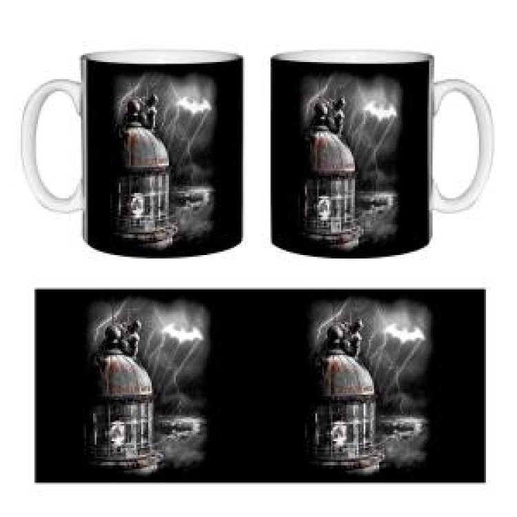 Mug blanc Phare Batman Belle &Icirc;le en Mer Blanc Taille unique