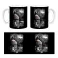 Mug blanc Phare Batman Belle &Icirc;le en Mer Blanc Taille unique