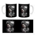 Mug blanc Phare Batman Bretagne Blanc Taille unique