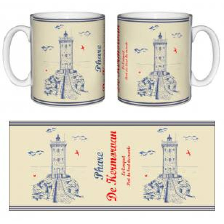 Mug blanc Phare de Kermorvan le Conquet Blanc Taille unique