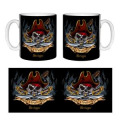 Mug blanc Pirate Sabre Bretagne Blanc Taille unique