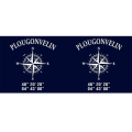 Mug blanc Plougonvelin GPS Blanc Taille unique
