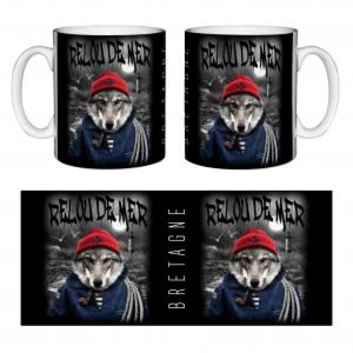 Mug blanc Relou de Mer Blanc Taille unique