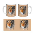 Mug blanc Renard Native Tribes (Sans Nom) Blanc Taille unique