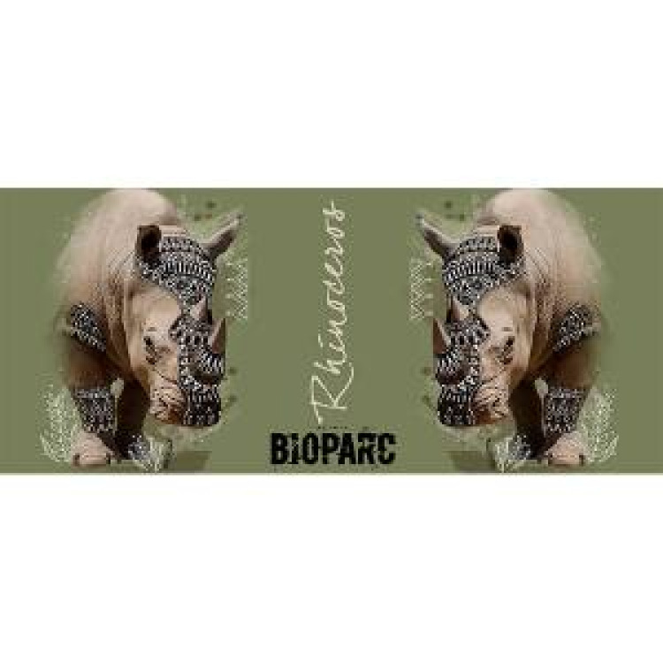 Mug blanc Rhino Natives Tribes Bioparc Blanc Taille unique