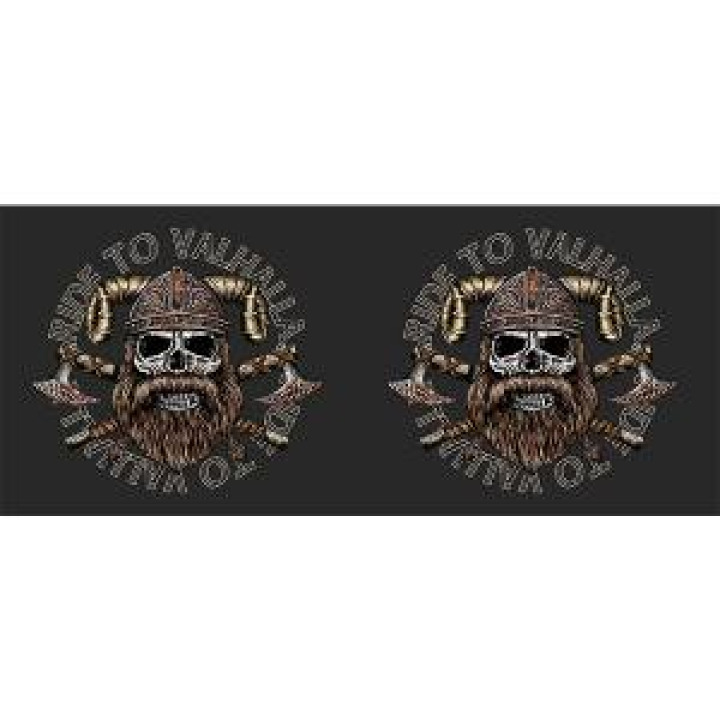 Mug blanc Ride To Valhalla Blanc Taille unique