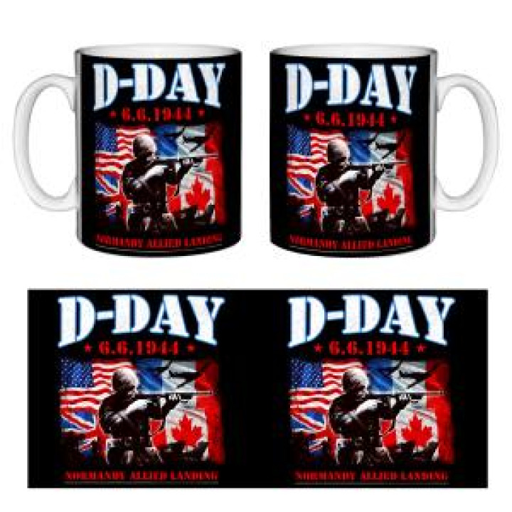 Mug blanc Soldat Tireur 6644 Normandy Blanc Taille unique