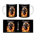 Mug blanc Templier dans les Flammes Bretagne Blanc Taille unique