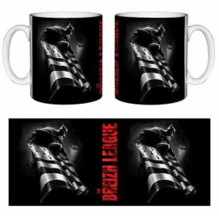 Mug blanc the Breizh League Blanc Taille unique