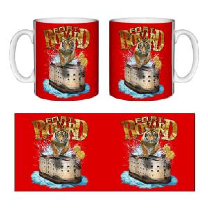 Mug blanc Tigre Fort Boyard Blanc Taille unique