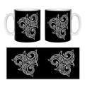 Mug blanc Tribal Blanc Taille unique