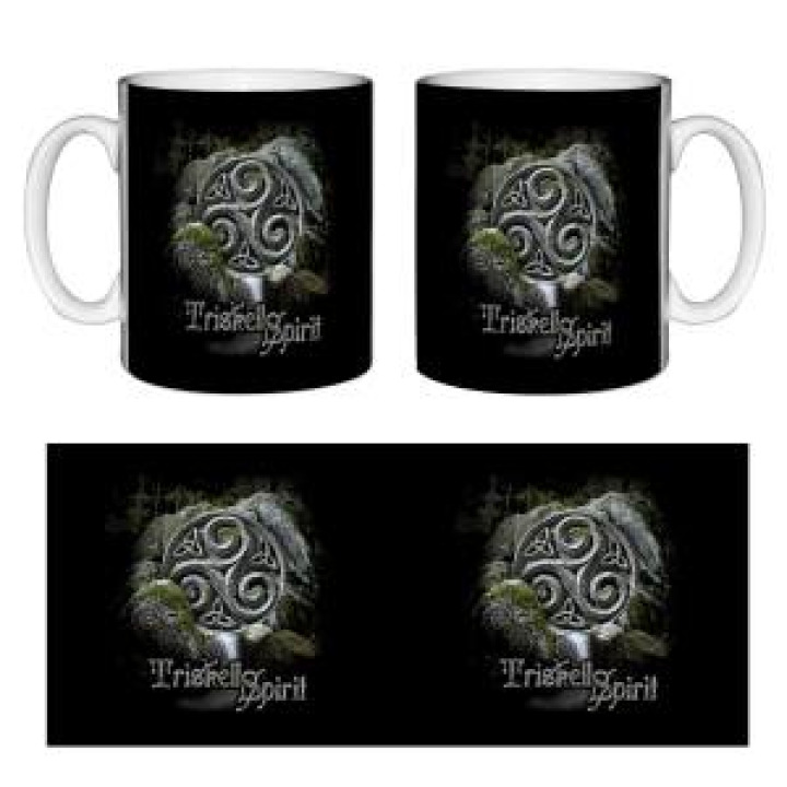 Mug blanc Triskell Cascade Blanc Taille unique