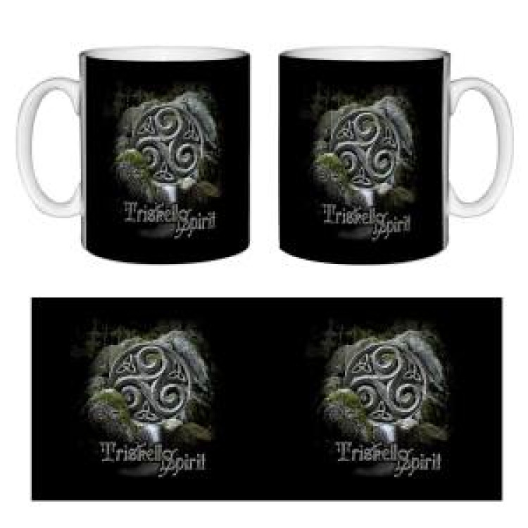 Mug blanc Triskell Cascade Blanc Taille unique