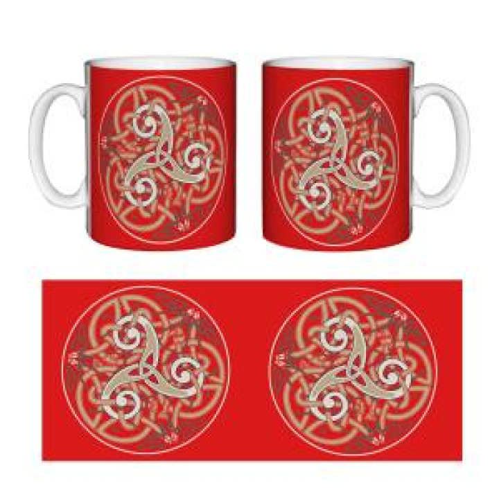 Mug blanc Triskell en Couleur Blanc Taille unique