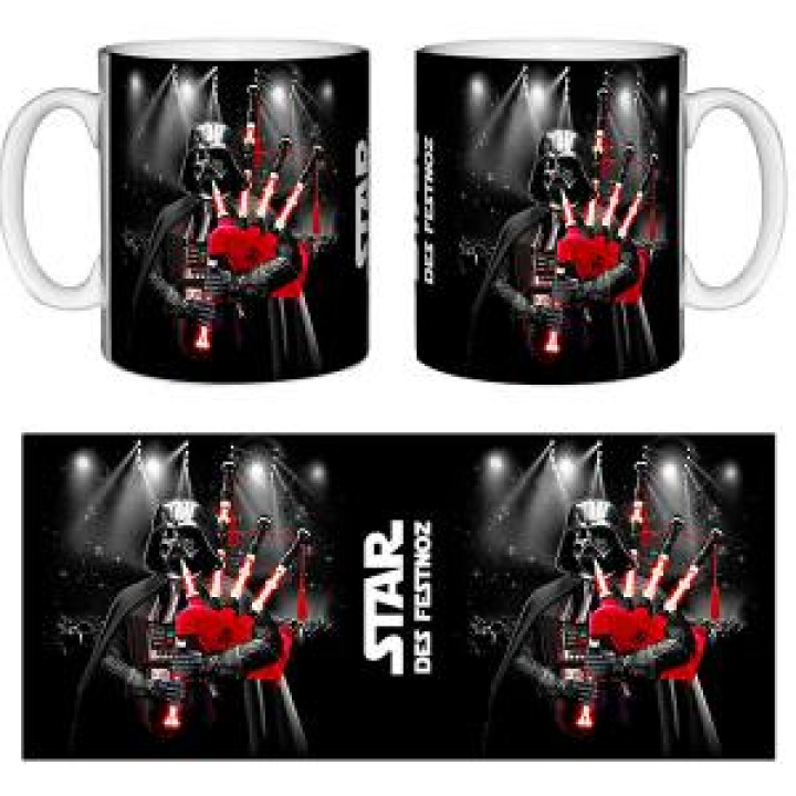 Mug blanc Vador Star des Festnoz Blanc Taille unique